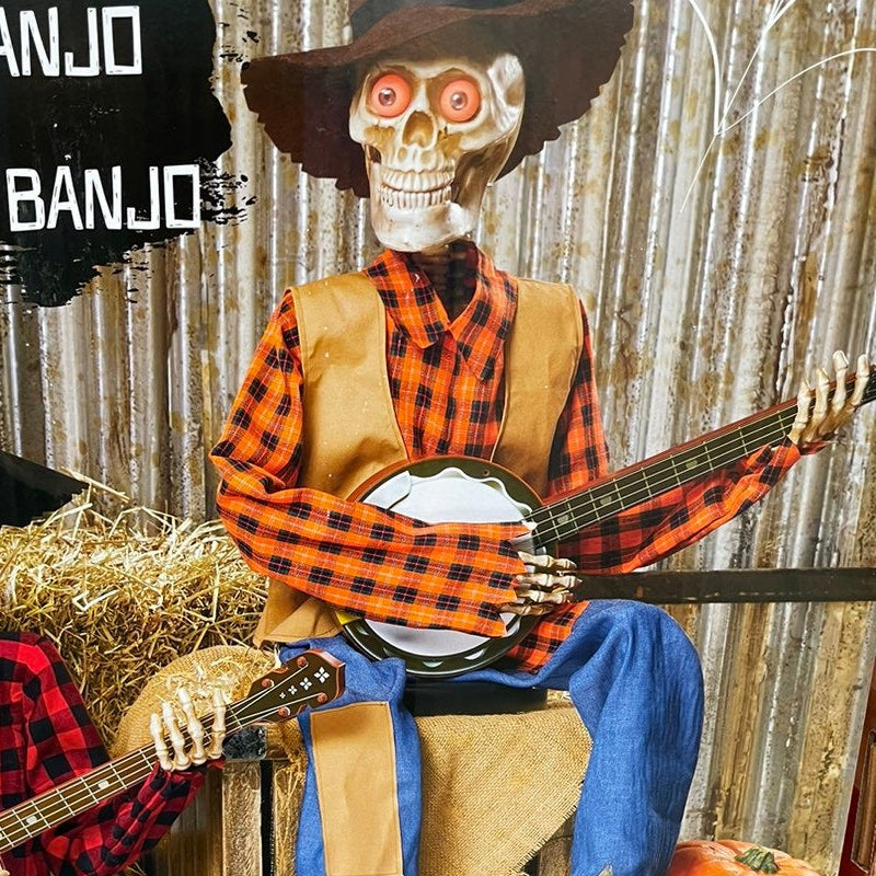 Hjemix | Morosomme animerte duellerende banjo-skjeletter
