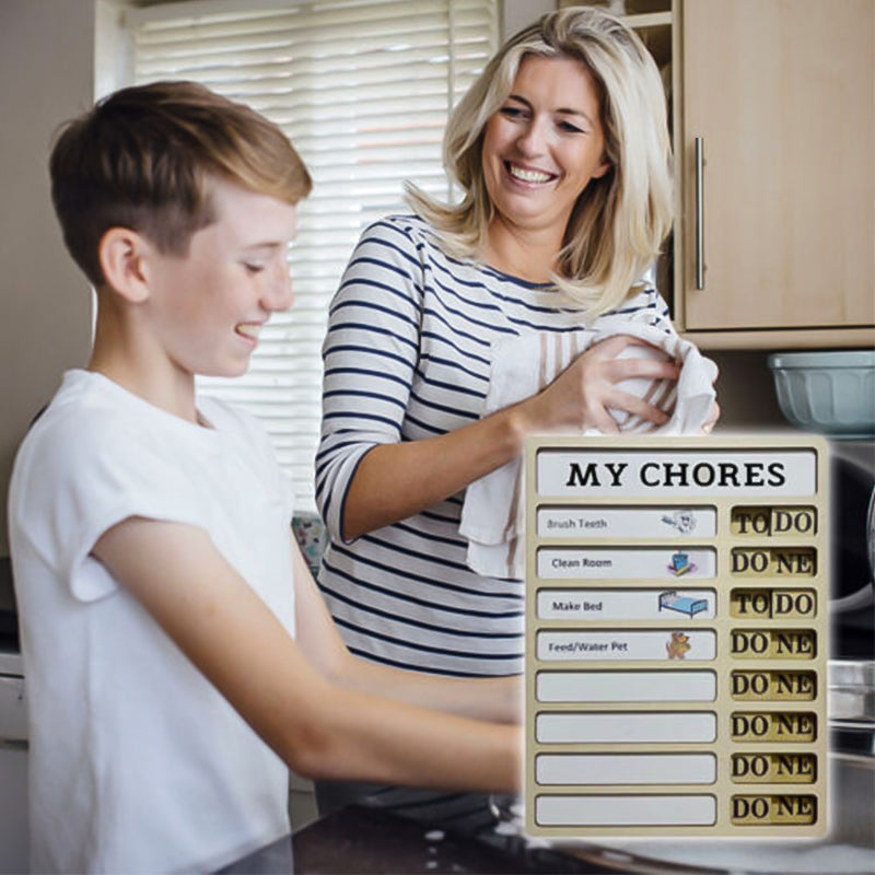 Hjemix | Wood Task Chart