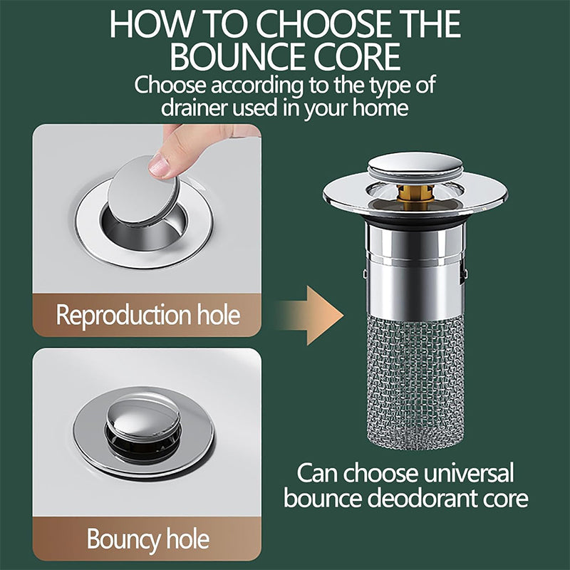 Hjemix | Sink Drenering Sil Hårfanger