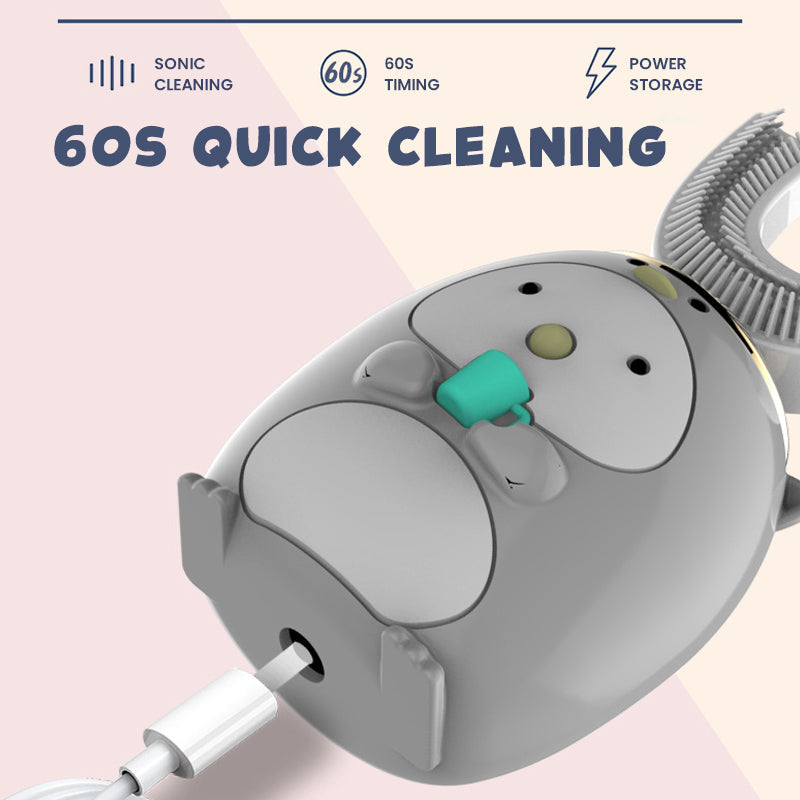 Hjemix | Barn U-formet elektrisk tannbørste