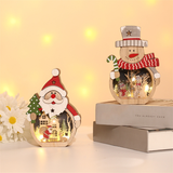 Hjemix | LED julekuler i tre med belysning