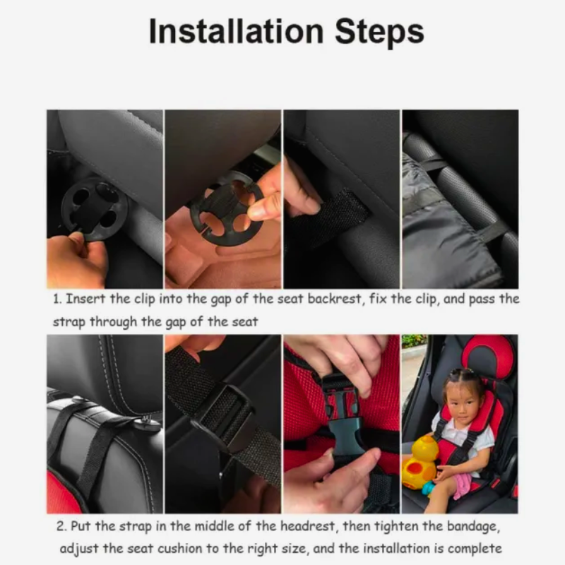 Hjemix | Timbelly™ Bærbar bilstol for barn