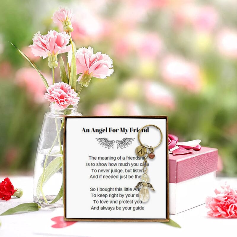 Hjemix | Skytsengel Nøkkelring