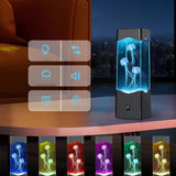 Hjemix | Flerfarget Maneter Lava Lampe