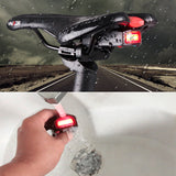 Hjemix | Sykkel Baklykt Fjernkontroll Alarm Lås