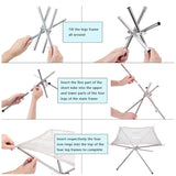 Hjemix | Utendørs sammenleggbar bålrist