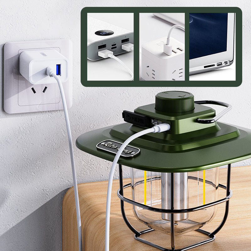 Hjemix | Retro LED Camping Ambient Lampe