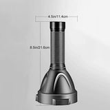 Hjemix | 30000-5000 Lumen Høy Effekt LED Fakkel, vanntett