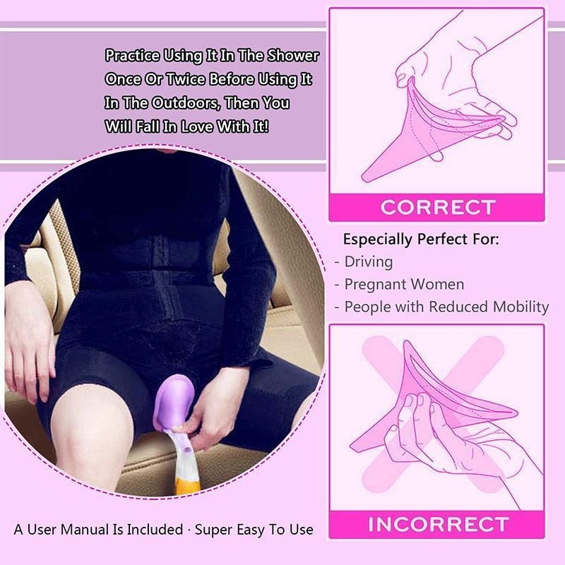 Hjemix | Gjenbrukbar, squat-fri urinlokk for kvinner