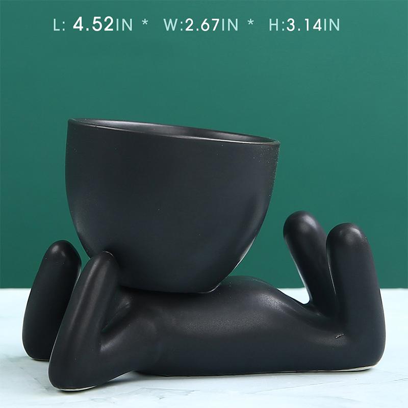 Hjemix | Keramisk Figur Potte Ornament