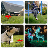 Hjemix | Luminous Carbon Steel Hexagonal Spiral Fluorescent Nail