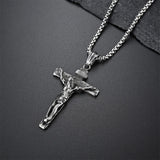 Hjemix | Titanium Steel Cross Pendant Necklace