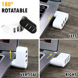Hjemix | Mini roterbar 3-Port USB Hub