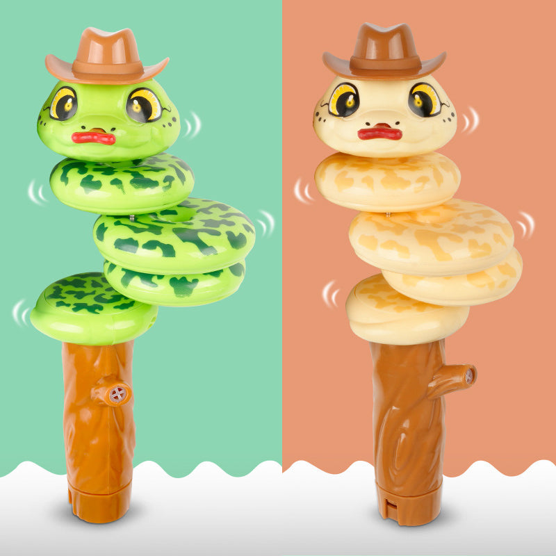 Hjemix | Twisted Balance Swinging Snake Whistle Toy