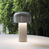 Hjemix | LED Bordlampe - Lumina - Trefarget Dimming Funksjon - Bærbar Lading