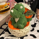 Hjemix | Plush Dinosaur + Eggeskall - Liten