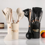 Hjemix | Matlaging - Kjøkken glede med det elegante silikon kjøkkenredskap settet