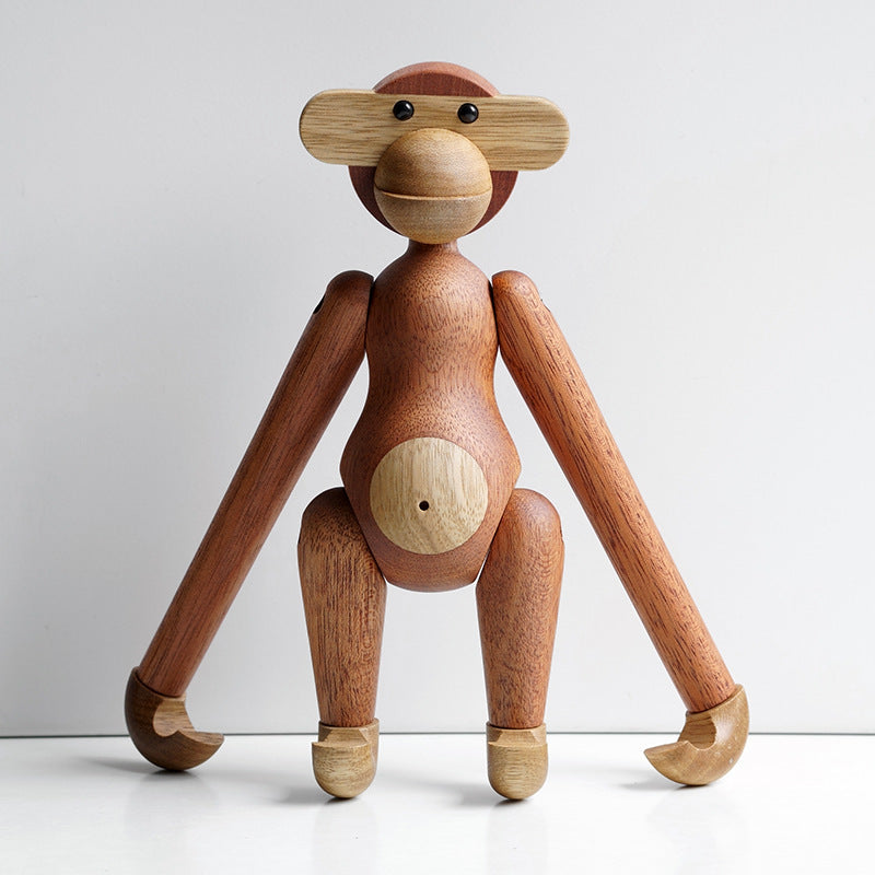 Hjemix | Cheeky Monkey Solid Wood Ornament