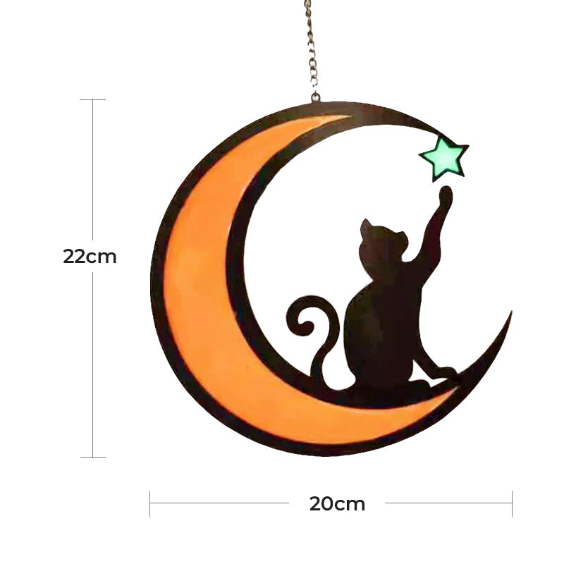 Hjemix | Moon Black Cat Dekorasjoner