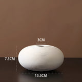 Hjemix | Minimalistisk Håndlaget Keramisk Zen Vase