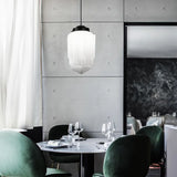 LumiNéo – Modern Geometrisk Oppheng i Frostet Glass