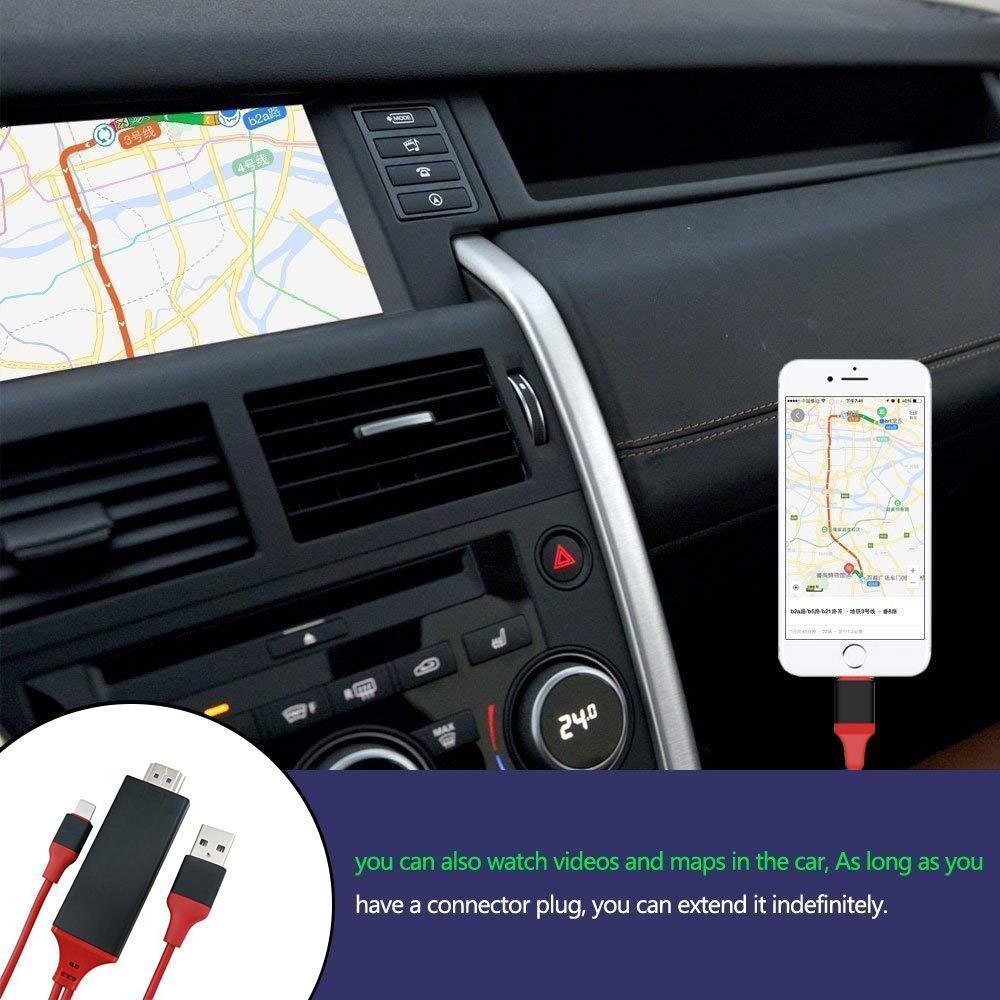 Hjemix | HDMI Monitor adapter kabel for iPhone/Android til TV