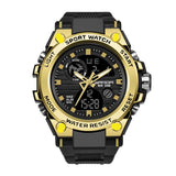 Hjemix | Sporty Dual-Display Mode Multifunctional Waterproof Luminous Men's Wristwatch