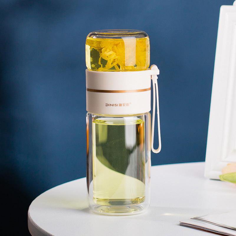 Hjemix teinfuser i krystallklart glass
