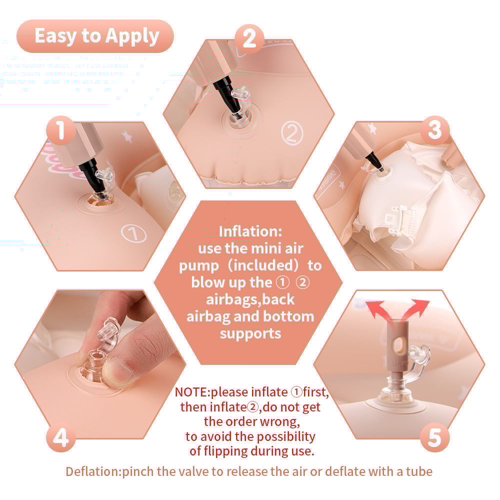 Hjemix | SMART SVØMMETRENER——Baby Swimming Pool Float