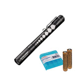 Hjemix | Nitecore Mt06Md Penlight Lommelykt - 180 Lumen Led For Medisinsk Bruk, Svart W/ Pupill Måler