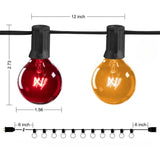 Hjemix | Royaleva Utendørs Dimmable Lyslenker - 20 fot LED Ambient Belysning