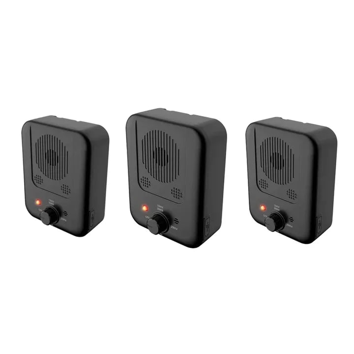 Hjemix | Ultralyd Hund Bjeffing Kontroll Enhet (trener hunden din til å ikke bjeffe)