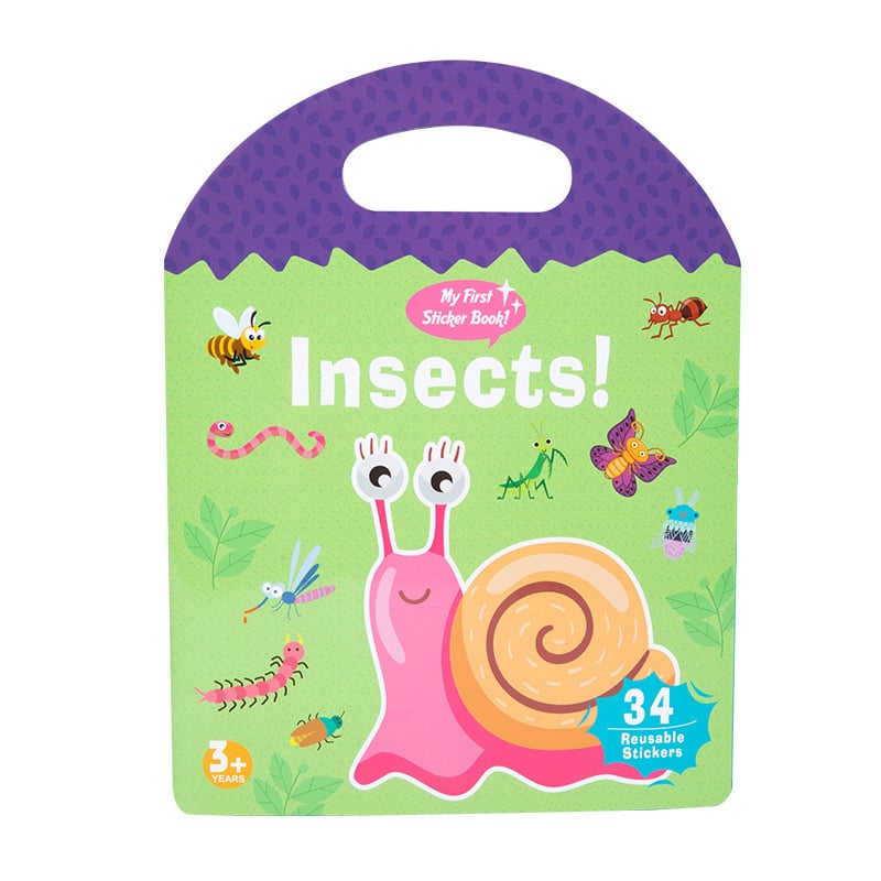 Hjemix | Gjenbrukbar klistrebok - Hold barna unna enhetene!