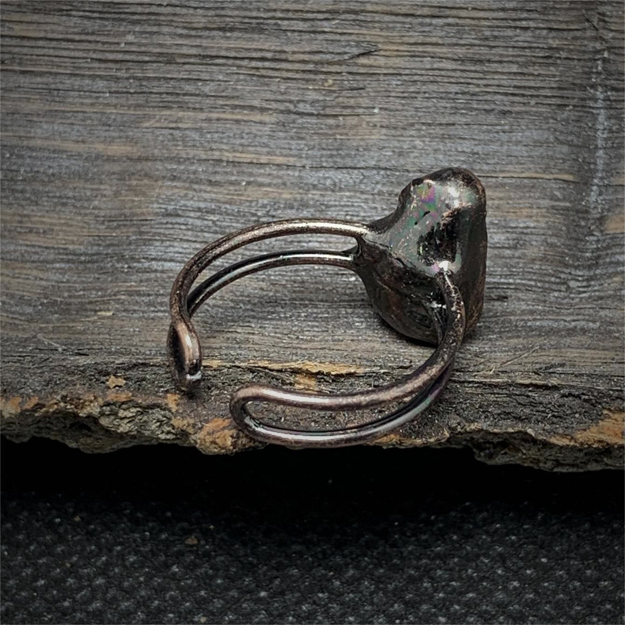 Hjemix | Naturlig Ubehandlet Fødselsten Ring - Selina