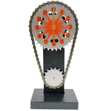 Hjemix | Urkedje med bevegelse - Stille roterende bordklokke