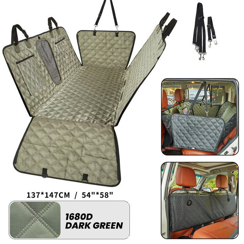 Hjemix | 🐶Hundegodbiter💎Baksetekudde for kjæledyr i bil