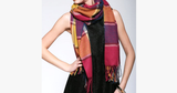 Hjemix | Checkered Wool Scarf and Shawl - Various Colors