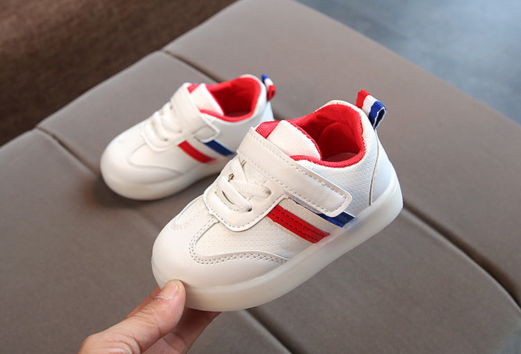 Hjemix | LED Barne Sneakers med fleksibel såle