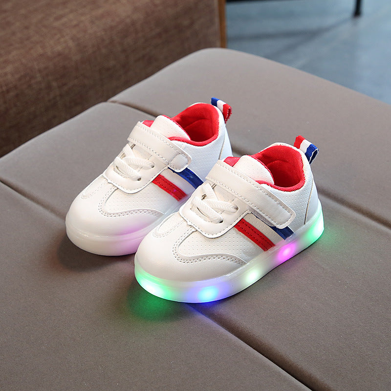 Hjemix | LED Barne Sneakers med fleksibel såle