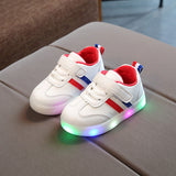 Hjemix | LED Barne Sneakers med fleksibel såle