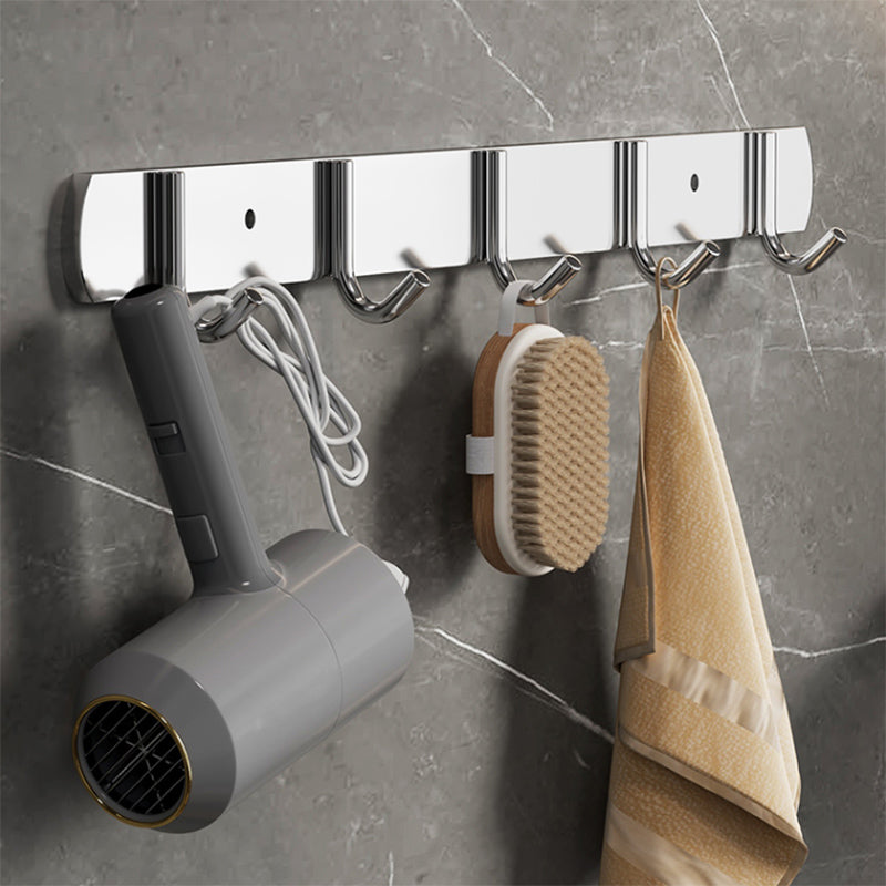 Hjemix | Moderne Polert Krom Badeaccessoriesett laget av Rustfritt Stål