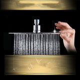 Hjemix | Svingbart Regndusjhode Veggmontert Skjult Fullkobber Trykkdusj