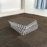 Hjemix | Fargefading Resistant Teppeflis Solid Color Interlocking Teppeflis