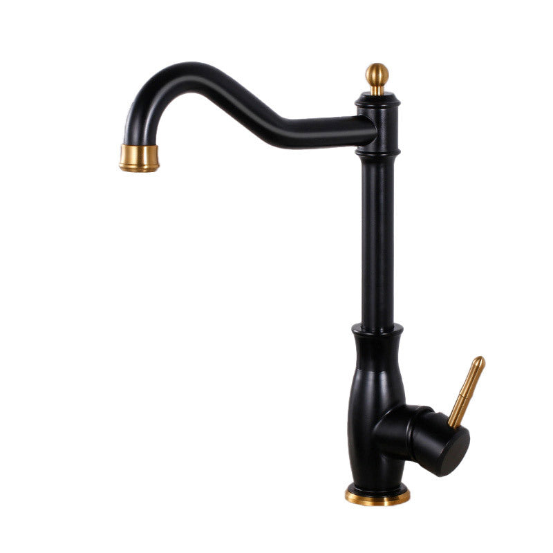 Hjemix | Tradisjonell Innebygd Inntaksstandard Kjøkkenkran Blyfri Kran