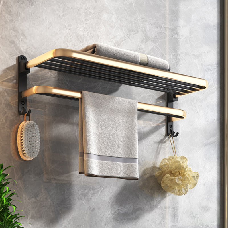 Hjemix | Svart & Messing Badesett Moderne Stil Badeaccessoirer Som Individuelt Stykke Eller Som Sett