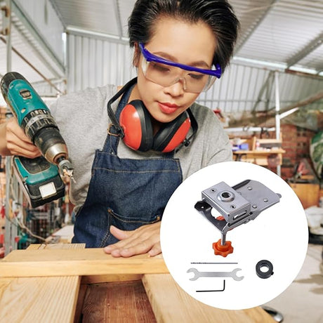 Hjemix | Trearbeid 35mm Hengsel Boring Jig Hull Åpner Kit
