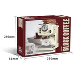 Hjemix | 678PCS Kreativ Serie Klassisk Kaffemaskin Byggeklosser Automatisk Drikkemaskin Modell Byggeleker Gave til Barn