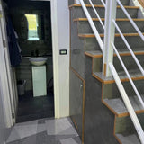 Hjemix | Peel and Stick PVC Gulv Matte Vinylgulv med Steintlook