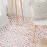 Hjemix | Peel and Stick PVC Gulv Matte Vinylgulv med Steintlook