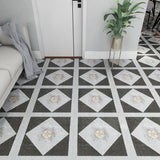 Hjemix | Peel and Stick PVC Gulv Matte Vinylgulv med Steintlook